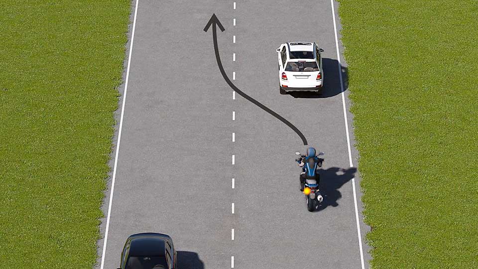 mallinnettu liikennetilanne