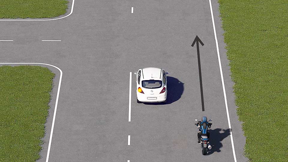 mallinnettu liikennetilanne