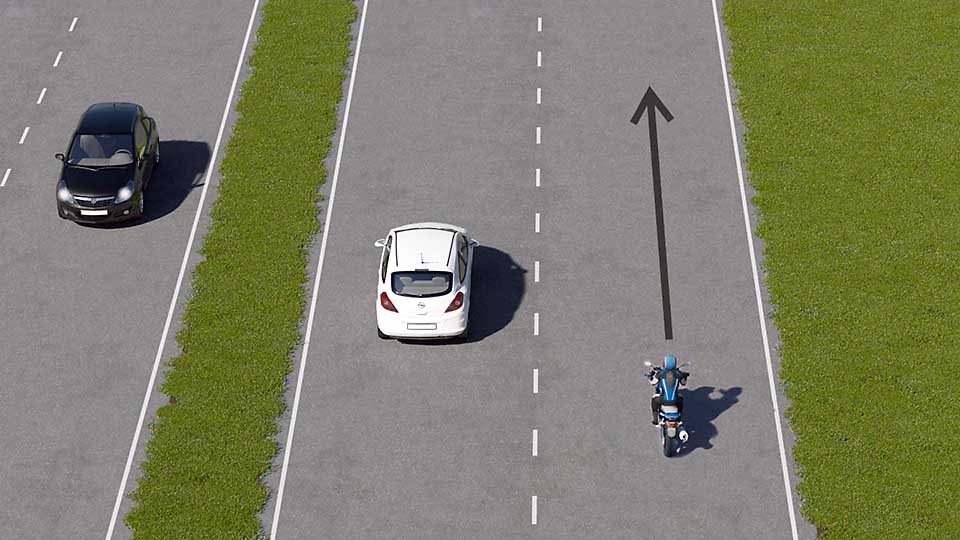 mallinnettu liikennetilanne